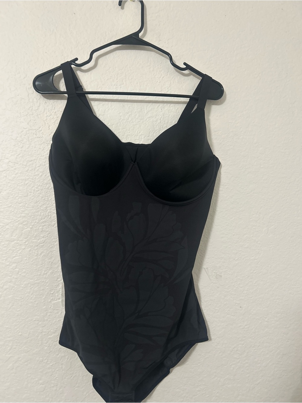 Maidenform SES075 FitSense Ultra Firm Shaper Bodysuit Black 3XL